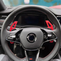 Palettes au Volant Skoda Octavia MK4 RS Enyaq Aluminium Anodisé
