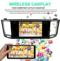 Autoradio Android Écran 10,25 Pouces Toyota RAV4 XA40 2012-2019 CarPlay Sans Fil GPS 4G