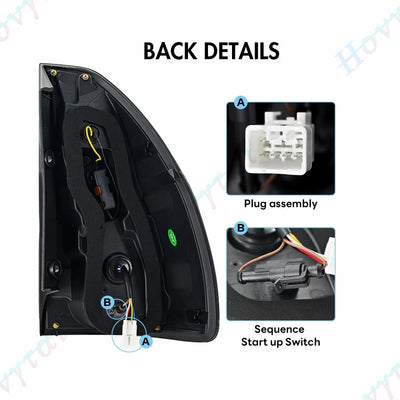 Feux Arrière LED Toyota Prado Lexus GX470 2003-2009