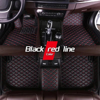 Tapis de Sol Peugeot 208 II P21 2019-2026 Sur Mesure Cuir Synthétique Matelassé 5 Places
