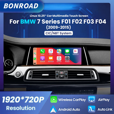 Autoradio CarPlay BMW Série 7 F01 F02