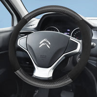 Housse de Volant Citroën Daim et Texture Carbone C3 C4 X Berlingo C5 Aircross Jumper Spacetourer Ami X