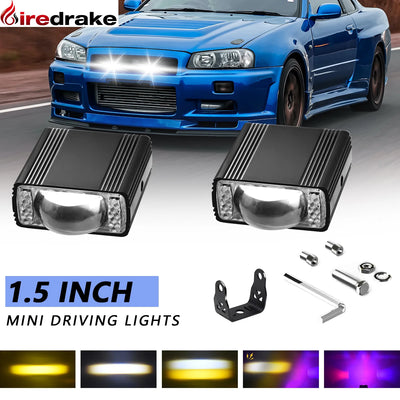 Éclairage Auxiliaire LED DRL 120W 12000LM Voiture