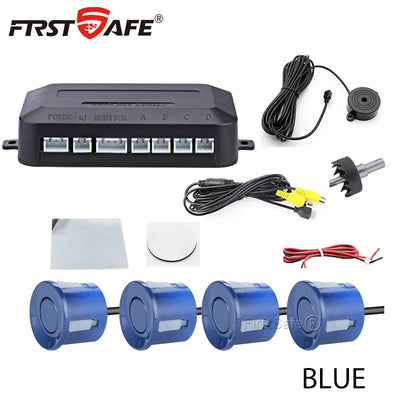 Radar de Recul Vidéo AHD 4 Capteurs FirstSafe KZ-033