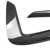 Calandre Ford Puma 2019-2023, Entourages de Feux de Brouillard Aspect Carbone ou Noir Brillant
