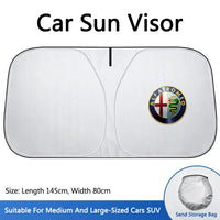 Pare-Soleil Pliable Alfa Romeo Giulia Stelvio Giulietta 147 156 159 Mito Tonale Anti-UV Pare-Brise