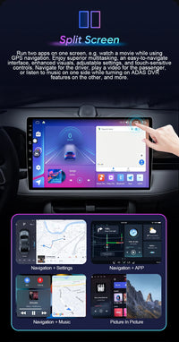 Autoradio Android Dodge Charger 2011-2014 Écran QLED 9 pouces CarPlay GPS Navigation