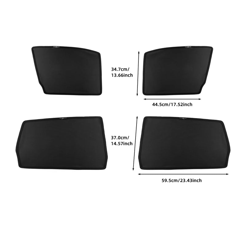 Pare-Soleil Magnétique Vitres Latérales Suzuki Vitara 2014-2024