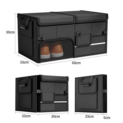 Organisateur de Coffre Voiture Pliable 60L Oxford