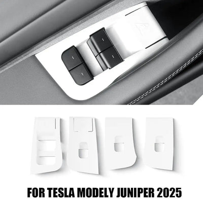 Cache-Boutons de Lève-Vitre Tesla Model Y Juniper 2025
