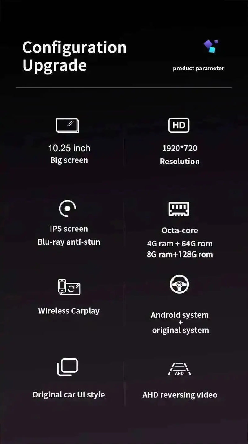 Autoradio Android 14 Écran 10,25 Pouces Lexus IS RC 200 250 200t 300h 2013-2020 CarPlay DSP