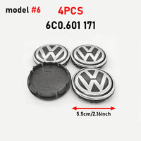 Cache-Moyeux Volkswagen 55 ou 65 mm, Lot de 4, Références 3B7601171, 1J0601171, 5H0601171, Jetta MK5, Passat