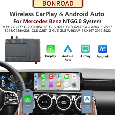 Autoradio CarPlay Sans Fil Mercedes MBUX NTG6.0