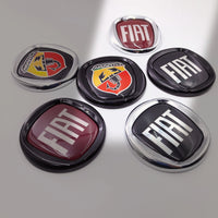 Emblème Fiat 500 Abarth Logo 85 95 100 120 mm pour l'Avant et le Coffre Arrière Autocollant