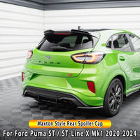 Becquet Ford Puma ST et ST-Line X MK1 2020-2024 de Toit Style Maxton Noir Brillant