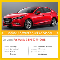 Tapis de Coffre Mazda 3 BM BN 2014-2018