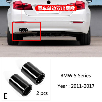 Embout d'Échappement BMW F20 F30 F32 X1 Acier Inoxydable