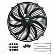 Ventilateur Climatisation Voiture Universel 12V 16''