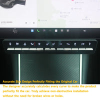 Bouton de Console Centrale Tesla Model 3 Y Highland — gros plan