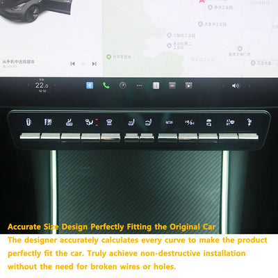 Bouton de Console Centrale Tesla Model 3 Y Highland