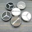 Cache-Moyeux Mercedes AMG W204 W205 GLA GLC 75mm