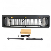 Calandre LED Ford F-150 1987-1991 Noir Mat Feux Ambre