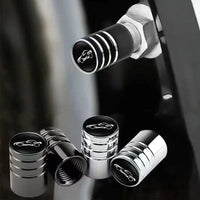 Bouchons de Valve Pneu Porsche Boxster Cayenne Panamera Macan Cayman 911 Lot de 4 en Métal Logo Voiture de Sport