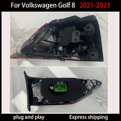 Feux Arrière LED Volkswagen Golf 8 2021-2023 Stop DRL
