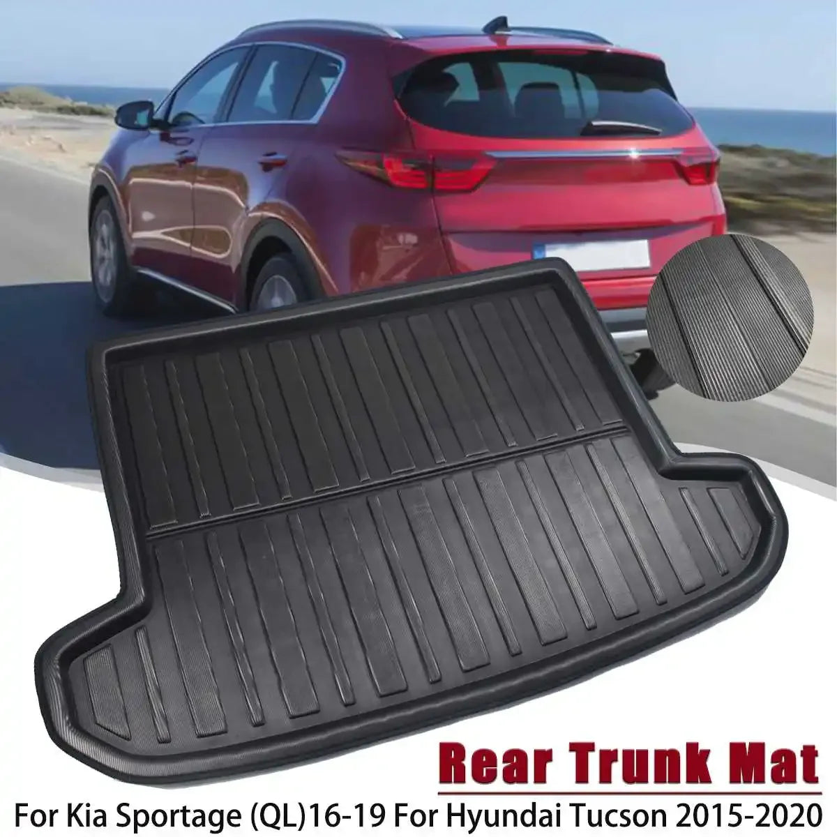 Tapis de Coffre Kia Sportage QL et Hyundai Tucson