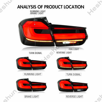 Feux Arrière LED BMW F31 Série 3 Touring 2012-2019