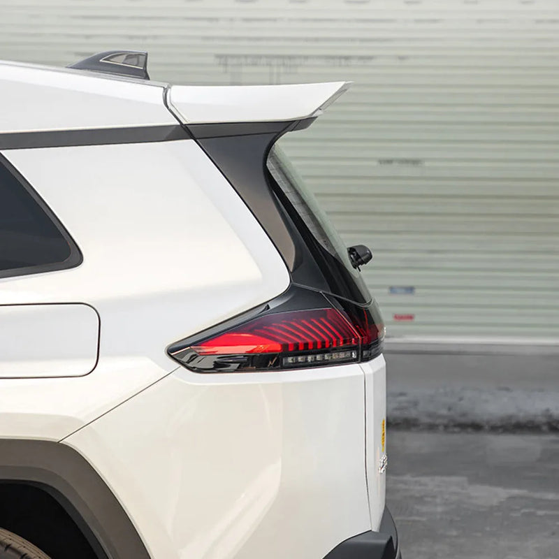 Hinterer Dachspoiler Toyota RAV4 2020-2026 in ABS glänzend schwarz, weiß oder Carbon-Optik
