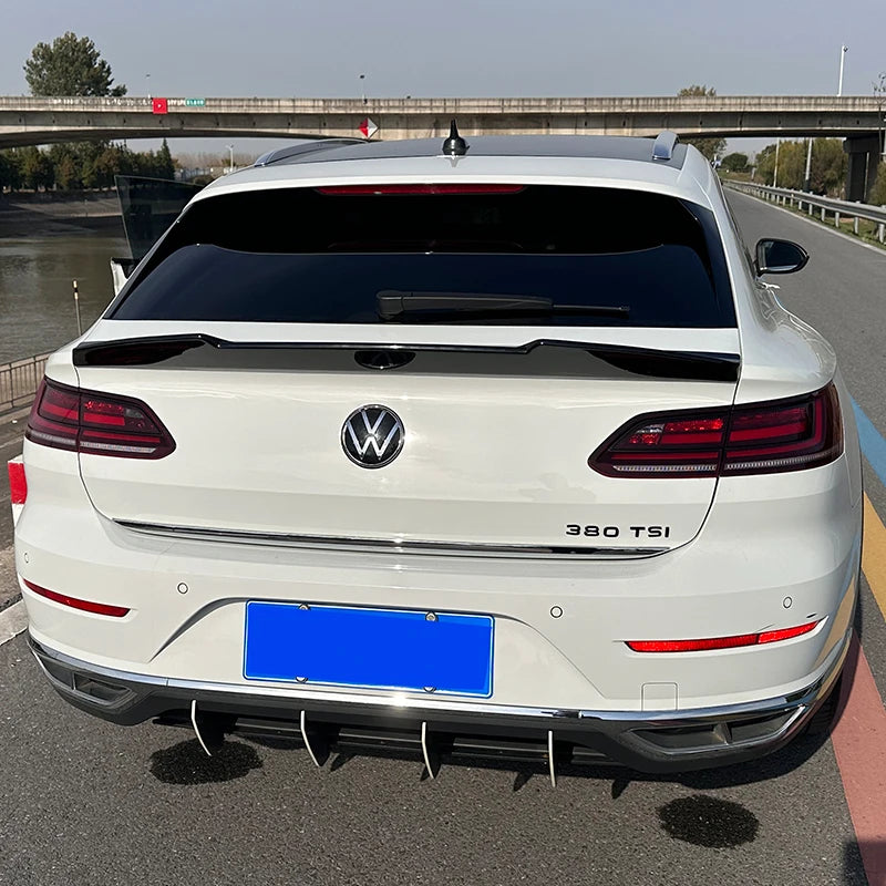 Becquet de Toit Arrière Volkswagen Arteon et Arteon Shooting Brake 2019-2024 en ABS Blanc ou Noir Brillant