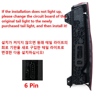 Feu Arrière LED Mercedes Sprinter 1500 2500 2019-2021 Stop