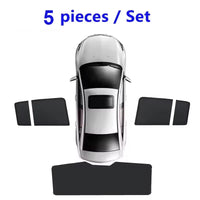 Pare-Soleil Magnétique Mercedes GLE W167 2020-2024 Vitres Latérales Rideaux Isolation Thermique
