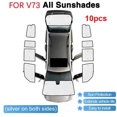 Pare-Soleil Rétractable Mitsubishi Pajero 4 V80 2006-2021