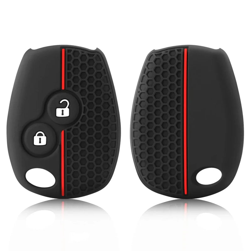 Étui de Protection Clé Renault Dacia Silicone Clio 3 Modus Twingo Kangoo 2 ou 3 Touches