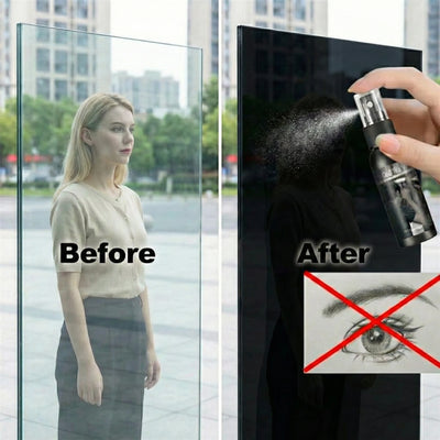 Spray Effet Miroir Sans Tain pour Vitres de Voiture