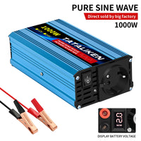 Convertisseur Pur Sinus 12V 24V 220V Voiture 1000 à 8000 W
