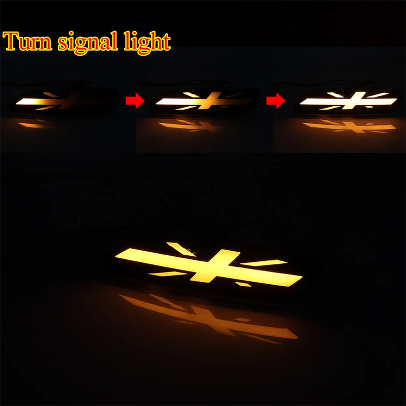 Clignotants Latéraux LED Dynamiques Mini Cooper R60 Countryman R61 Paceman 2011-2016 Union Jack Ambre