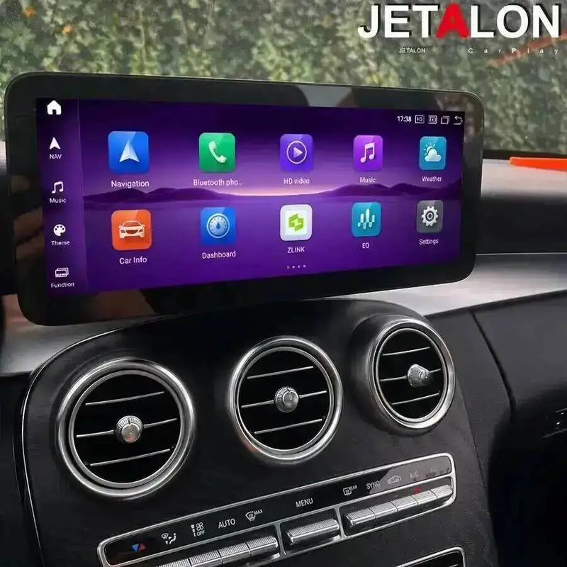 Autoradio Android 14 Mercedes-Benz GLC X253, C et Classe V W447 2015-2021 Écran 14,6 pouces CarPlay 4K
