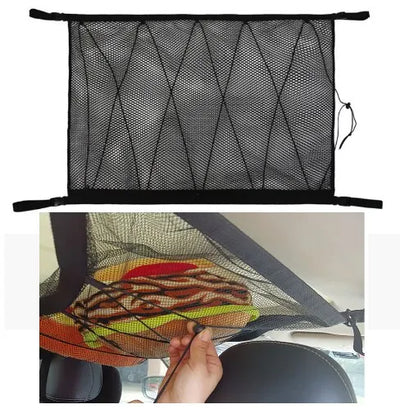 Rangement de Plafond Filet Double Couche Voiture