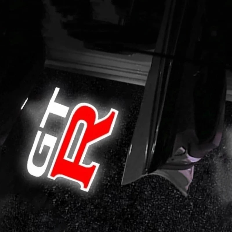 Projecteur Logo Porte Nissan GT-R R35 LED 2 Pièces