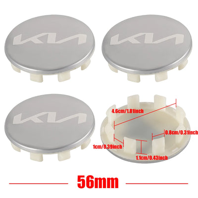 Cache-Moyeux Kia Sportage Rio Ceed 56mm 65mm
