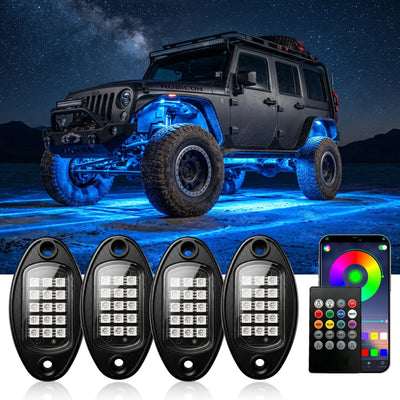 Éclairage d'Ambiance LED RGB Bluetooth Sous-Caisse