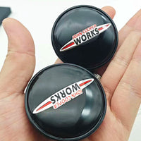 Cache-Moyeu Mini Cooper S John Cooper Works JCW One R50 R52 R53 R55 à R61 54 mm Lot de 4