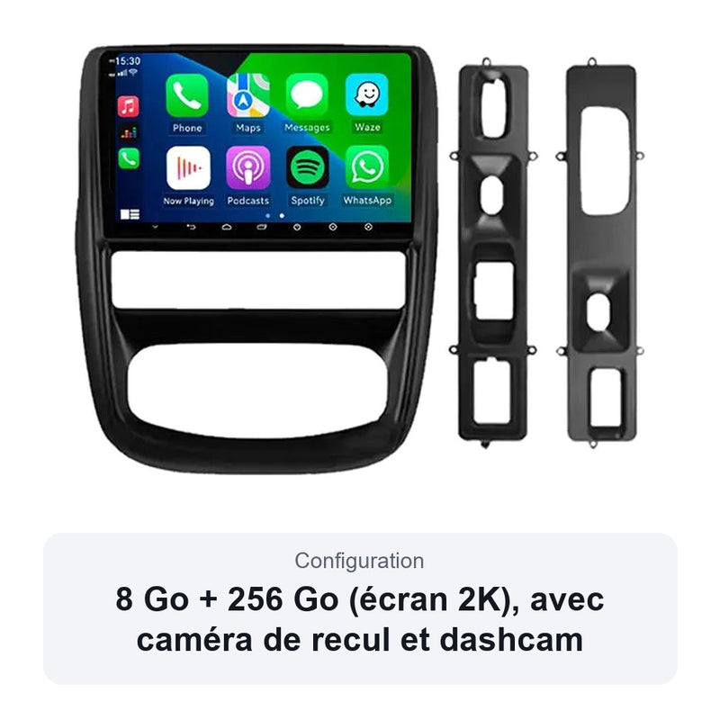 Autoradio CarPlay Dacia Duster 1 2010-2015 Android Écran Tactile