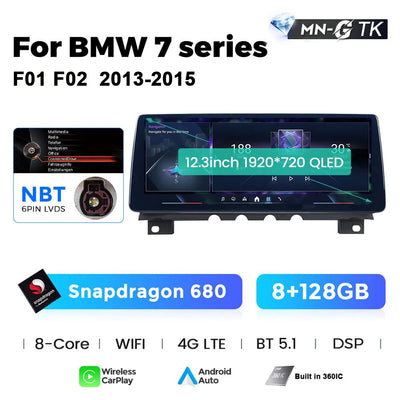 Autoradio Android BMW Série 7 F01 F02