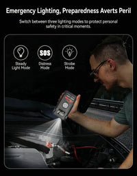 Booster de Batterie Voiture 8000A avec Compresseur 200 PSI