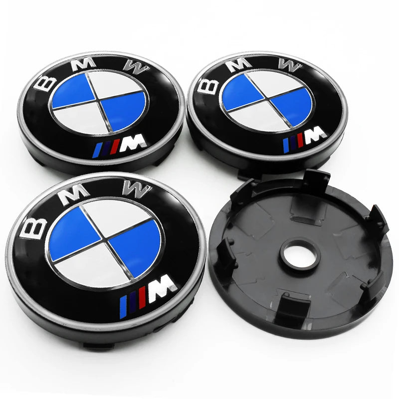 Cache-Moyeux BMW E90 F30 F10 X1 X5 56mm 60mm — vue d'ensemble