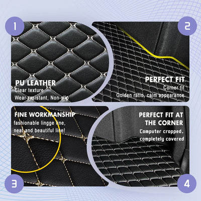 Tapis de Coffre Nissan X-Trail 5 Places 2008-2025